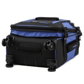 Travelpro Bold Softside Expandable Carry on Spinner Luggage, Carry on 21-Inch, Blue/Black