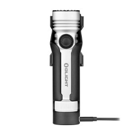 Olight Seeker 4 Pro White Flashlight, Versatile Holster, 4600L, Cool White