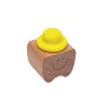 Samcos Baby Teeth Case, Wooden Baby Teeth Holder, Compact Baby
