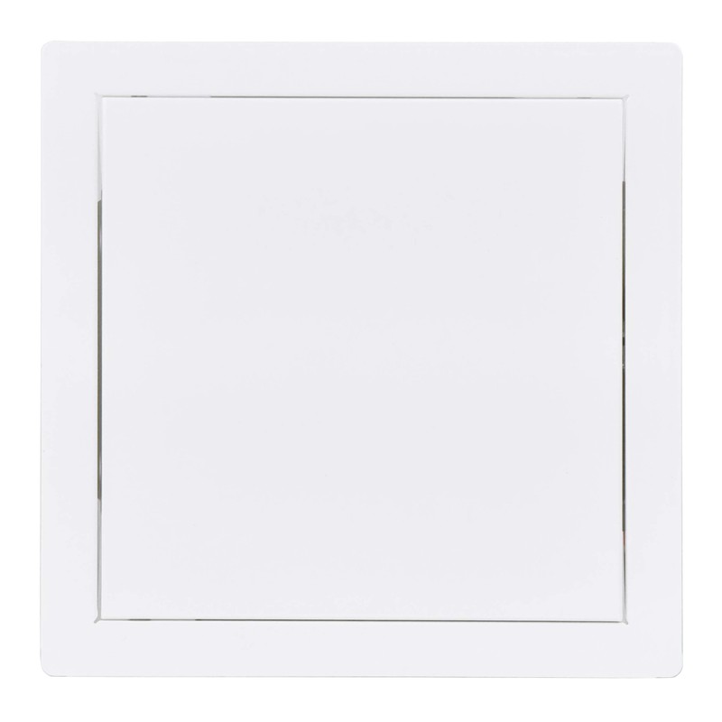 20x20 cm / 8x8 inch White Metal Access Panel -