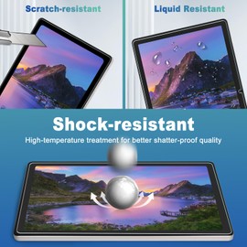 JKhandy Screen Protector for Onn. 10.1 Inch Tablet Gen 4 Model:100135925 2024 Release, 9H Hardness HD Tempered Glass Film Guard, 1 Pack