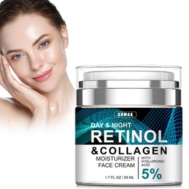 Collagen Moisturising Cream Anti-Wrinkle Face Cream for Men and Women, Anti-Ageing Moisturiser, Collagen Cream, Moisturising Skin Tightening and Whitening Cream