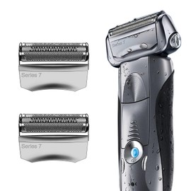 HONGNAL 2Pack Series 7 Replacement Head for Braun Series 7 Foil Shaver Replacement Heads Compatible with 70s Replacement Compatible with Series 7 Shavers 70s 720,750CC, 760CC,790CC,9565 Foil Shaver