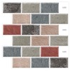 DEWOO Peel and Stick Tile Backsplash 3D Subway Brick Effect