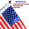 2 Pack Motorcycle Flag Pole Mount Kits Compatible For Harley