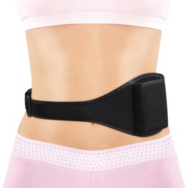 VICASKY Mic Belt Pack Wireless Microphone Belt with Anti Dropping Strap, Neoprene Microphone Holder Sweat Absorbent Belt Mic Belt, Neoprene Microphone Carrier Pouch Adjustable Sweat