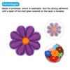 MECCANIXITY Flower Iron-on Patches Embroidered Sew Flower Patch Appliques Repair
