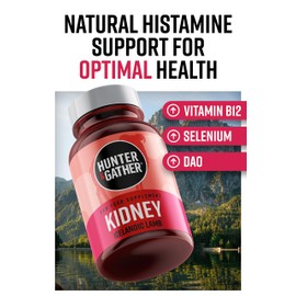 Hunter & Gather Nose to Tail Kidney 90 Capsules | Histamine Support DAO | Wild Grass Fed Icelandic Lamb Ancestral Inspired Supplements | Raw Freeze-Dried Lamb | No GMO Feeds, Antibiotics Or Hormones