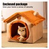 Thickened Pet Warm House for Cats and Small Dogs, Winter