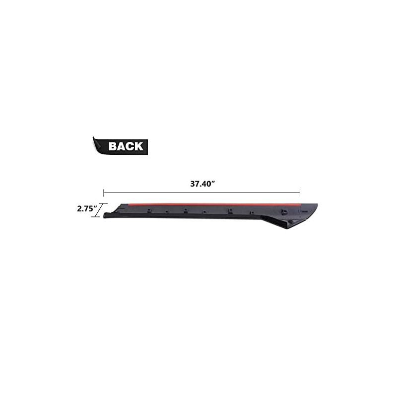 PIT66 Front Windshield Trim Compatible with Ford Explorer 2011 2012