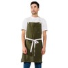 Caldo Linen Kitchen Apron for Cooking- Mens and Womens Linen