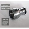 Quick Disconnect Shower Hose to Sink Faucet Snap Adapter, Indoor