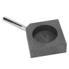 Graphite Casting Mold Heat Resistant High Purity 2.4in Diameter 0.8in