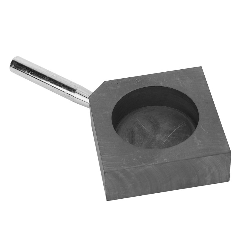 Graphite Casting Mold Heat Resistant High Purity 2.4in Diameter 0.8in