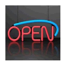 blinkee LED Open Sign with AC Adapter