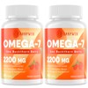 Omega-7 Sea Buckthorn Oil - with Omega-3 EPA/DHA Fish Oil,