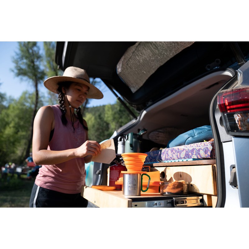 ust Collapsible Flexware Coffee Drip with Strong, Flexible, Compact, BPA