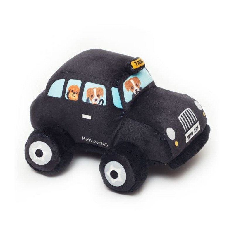 Pet London British Taxi Dog Toy - UK style squeaker