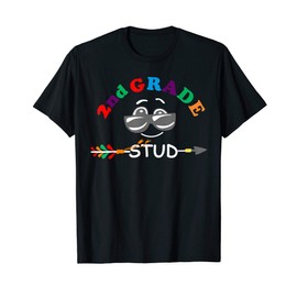 2nd Grade Stud Cool Sunglasses Back To School for boy girls T-Shirt