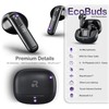 ORRO EcoBuds Wireless Earbuds, Semi In-Ear Design, Bluetooth 5.4 Earphones