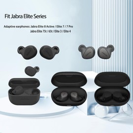 SEICHYGO Memory Foam Ear Tips Compatible with Jabra Elite 8 Active/7/7 Pro / 75t / 65t/3/4, Anti-Slip Replacement Ear Tip, No Silicone Eartips Pain & Nonallergic, 3 Pairs (S/M/L)