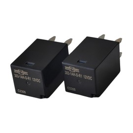 2pcs 303-1AH-S-R1 12VDC 20A 4Pins Multi-Purpose Automotive Relay
