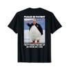 Penguins Against Tariffs Anti-Trump Protest HANDS OFF 2025 T-Shirt