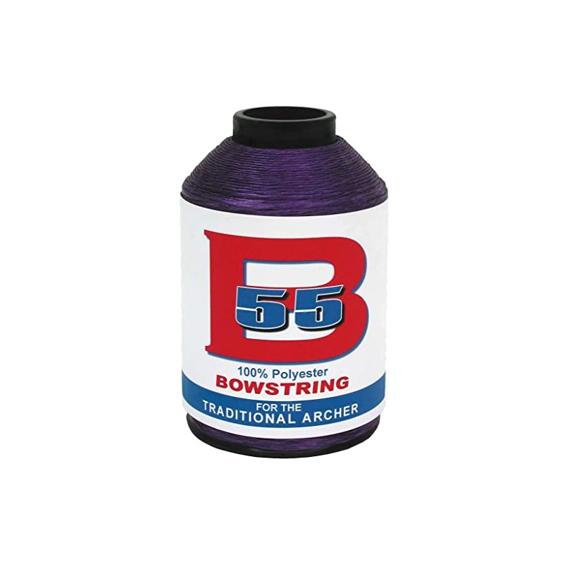 BCY B55 Bowstring Material Purple 1/4 lb.