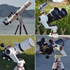 Altazimuth Telescope Mount, Alt-az Reflector Telescope Equatorial Mount, 3/8” Thread