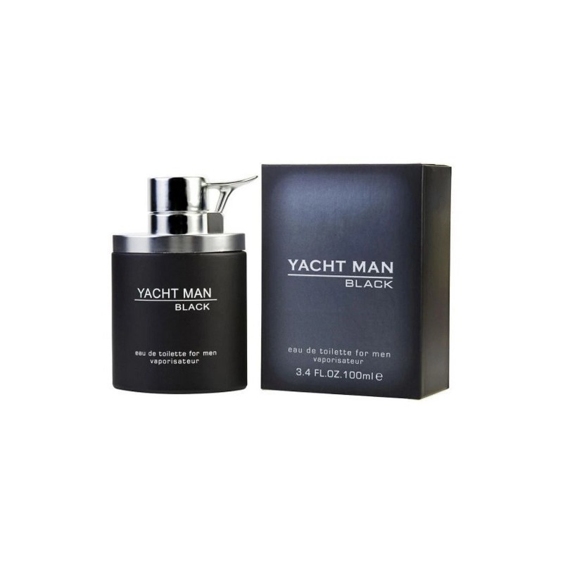 Myrurgia Yacht Man Black EDT 3.4 oz/ 100 ml Men's