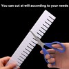 12Pcs Adjustable Drawer Dividers 0.1Inch Thickness DIY Grid Dividers 40x5cm