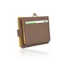 LASIEM Leather Wallet, Genuine Leather, Mini Wallet, Trifold Wallet, Anti-Skimming,