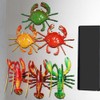 10 PCS Magnetic Refrigerator Magnets Funny Cute Crabs and Lobsters
