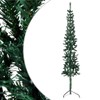 Casafoyer Slim Artificial Half Christmas Tree with Stand Green 70.9"