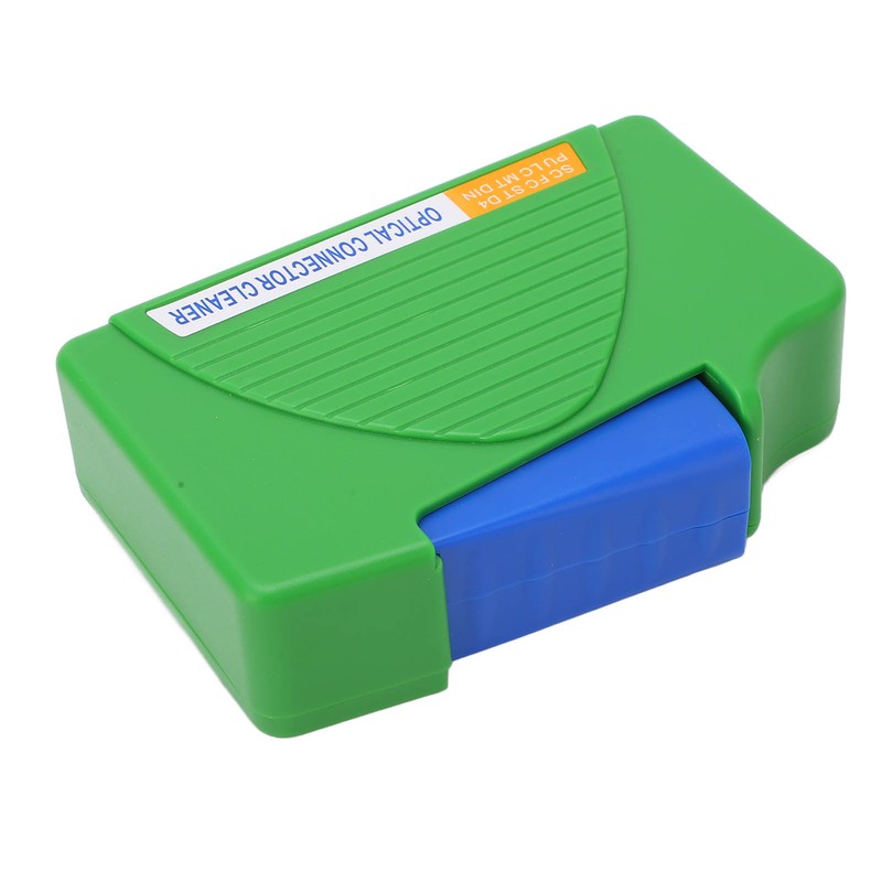 Fiber Optic Cleaning Box Efficient Optical Fiber Connector Cleaner ABS