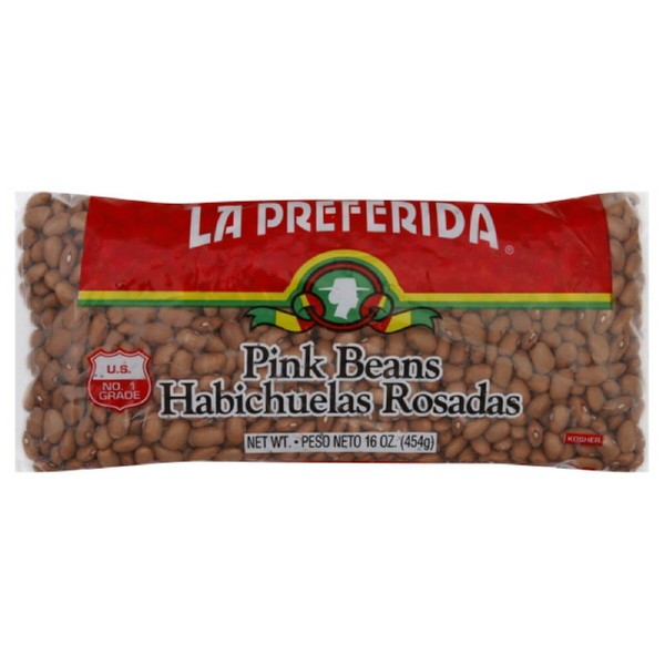 La Preferida Pink Beans, 16-Ounce (Pack of 24)