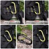 TITECOUGO Aluminum Alloy D-Ring High Strength Carabiner Key Chain Clip