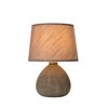 LUCIDE Ramzi Table Lamp Diameter 18 cm 1 x E14