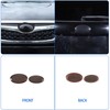 Smoked Rear and Front Emblems Trim Cover Fit for Subaru