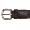 Boston Leather Men's Big & Tall Leather Stretch Belt with