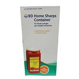 BD Home Sharps Container 1.4 qt/Each - 2 Pack
