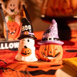 Valery Madelyn 2pcs Ceramic Halloween Decorations