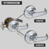 HISAFE Storeroom Door Handle Heavy Duty Grade 2 Commercial Door
