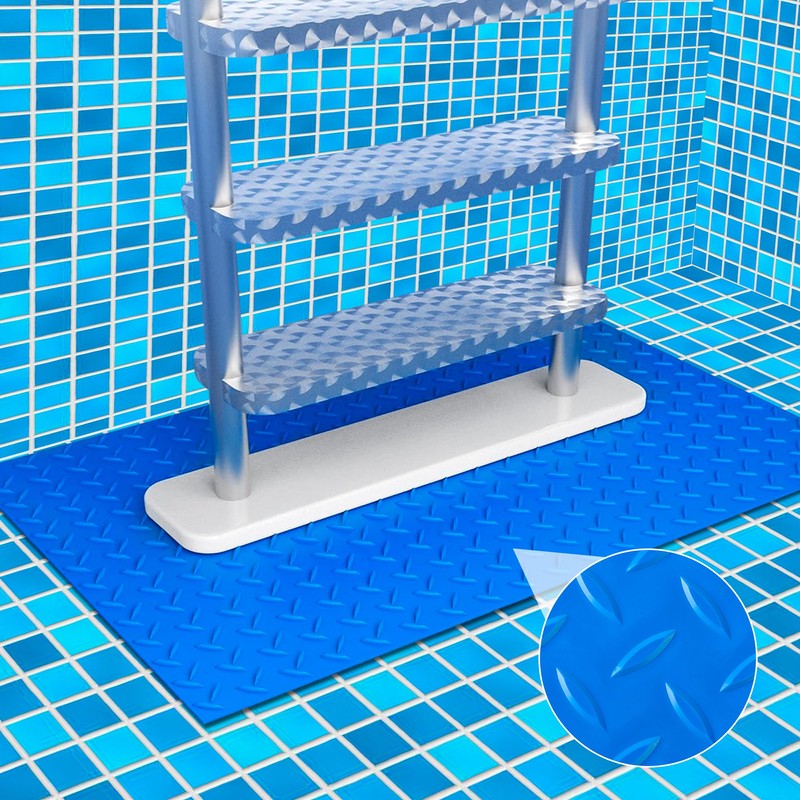 Swimming Pool Ladder Mat 16 x 36 Inch Large Pool