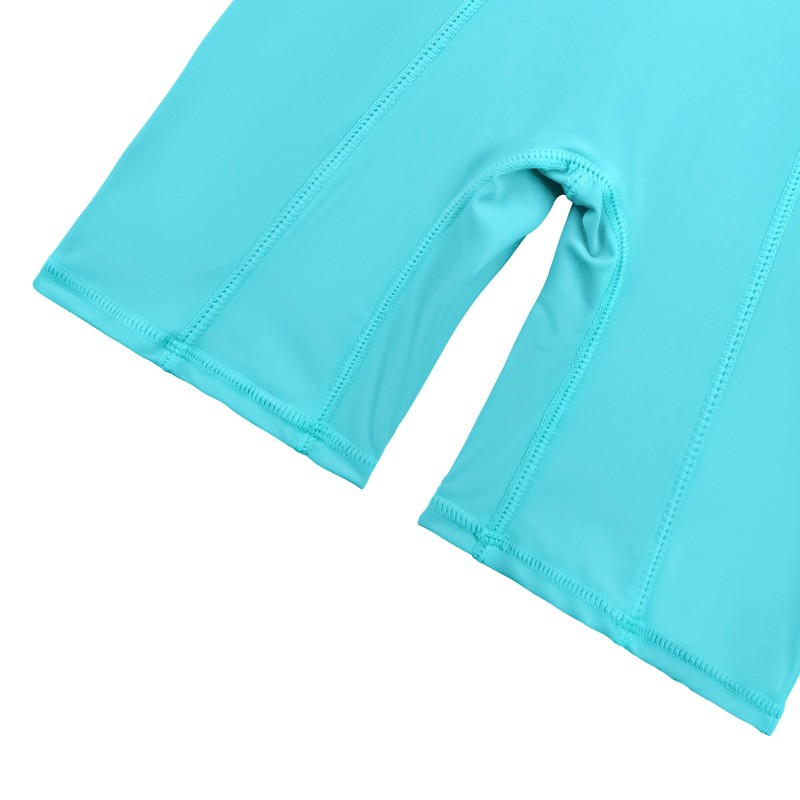 TFJH E Girls Short Sleeve Swimsuits UV 50+ Rash Guard