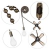 Ceiling Fan Pull Chain - Light Bulb & Fan Pattern