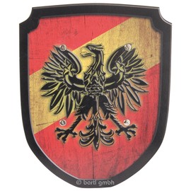 Wood Spielerei 33550 R – Coat Of Arms Eagle Red