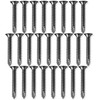 Cauldham Black Wood Screws #9 x 1-1/2 Inch for Door