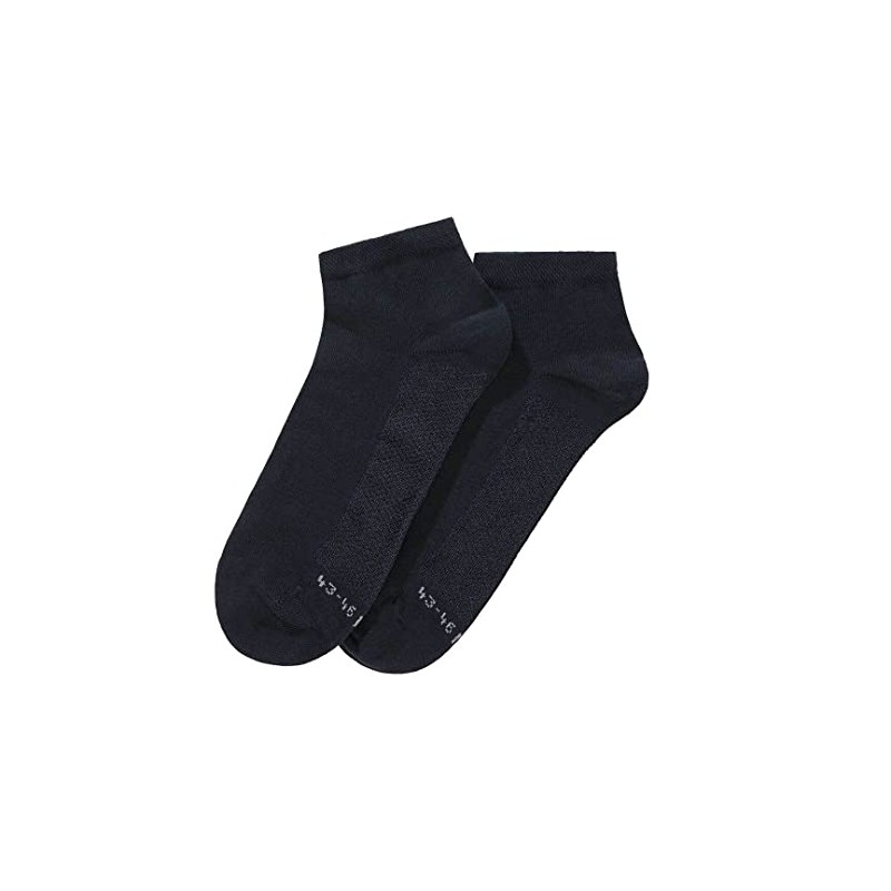 Hudson Men's Relax Cotton Dry 14150 Calf Socks, Blue (Marine