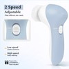 COSLUS COSLUS Facial Cleansing Brush Silicone Face Scrubber: 2 in1